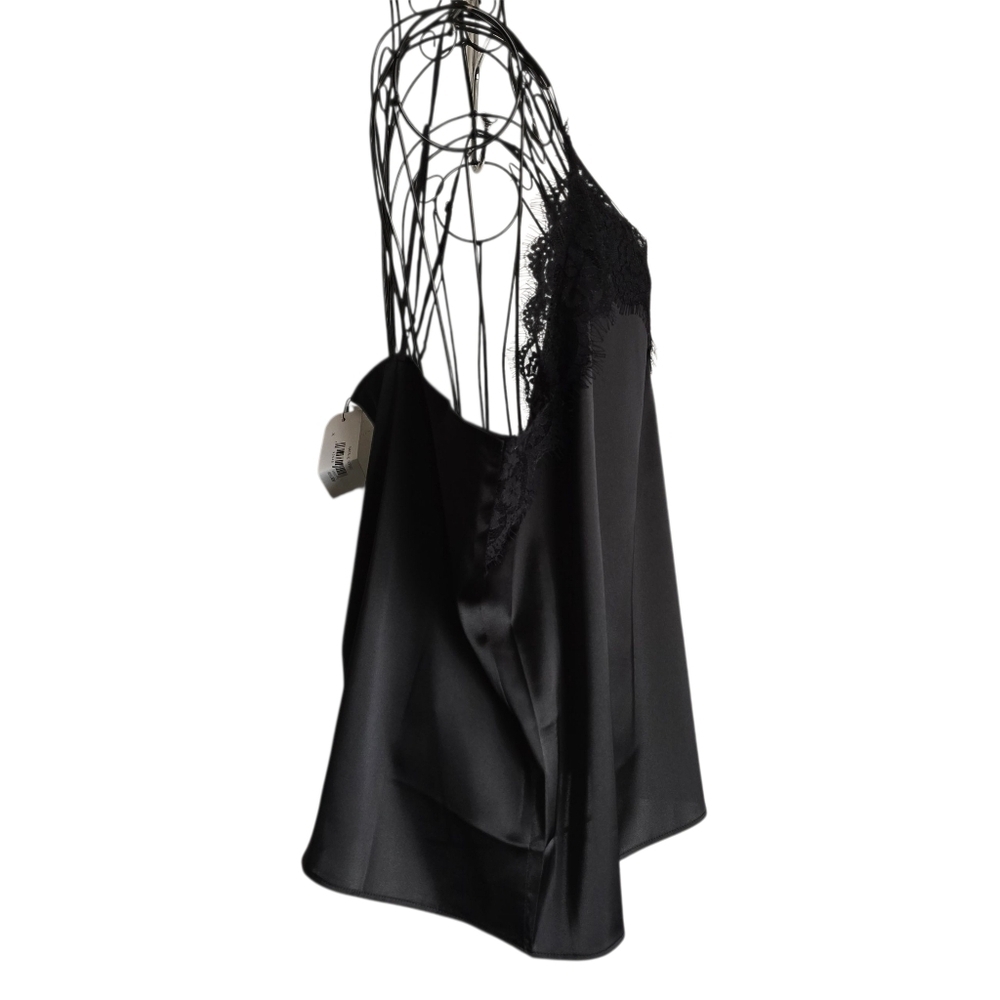 🍁NWT The Drop Women's Natalie V-Neck Lace-Trimmed Camisole Tank Top, Size XL - Picture 4 of 9